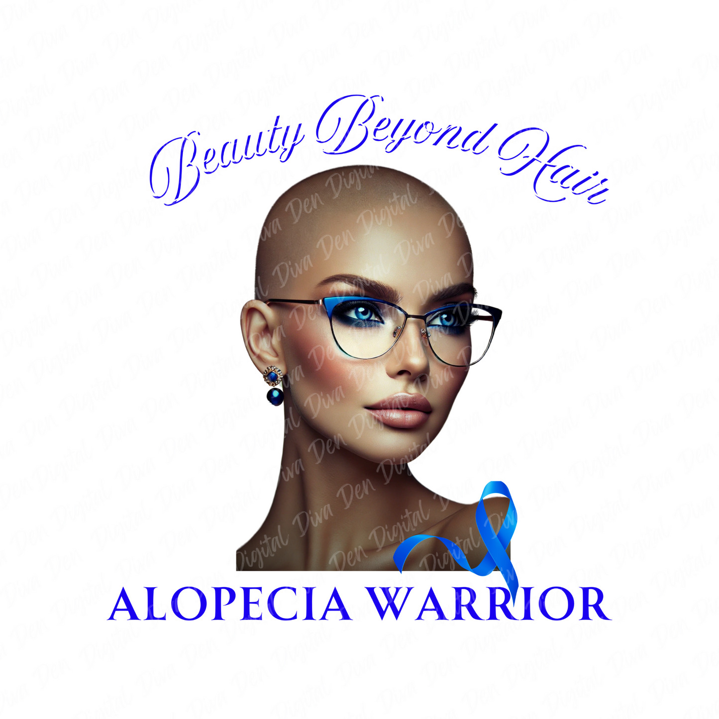 Beauty Beyond Hair Alopecia Warrior PNG