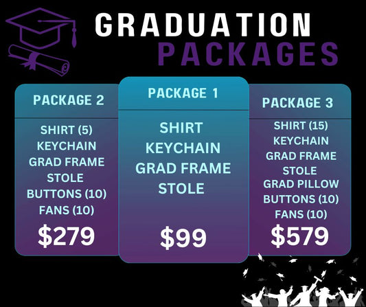 Graduation Package Price Lists (Editable in Canva)